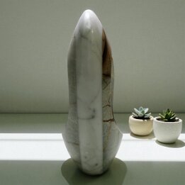 Continuum Void – Abstract Marble Sculpture null