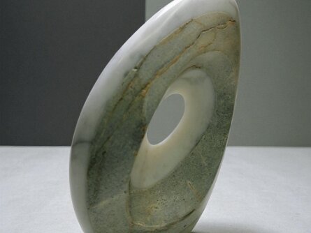 Continuum Void – Abstract Marble Sculpture Price: CAD 300.00 SKU: CDM-SCL-002 Balance held in perpetual tension. Carved from a single block of natural stone, the...