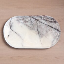 Natural Marble Soap Dish with Drain – Luxury Stone Bathroom Decor null