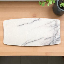 Natural Marble Vanity Tray – Luxury Stone Bathroom Organizer null